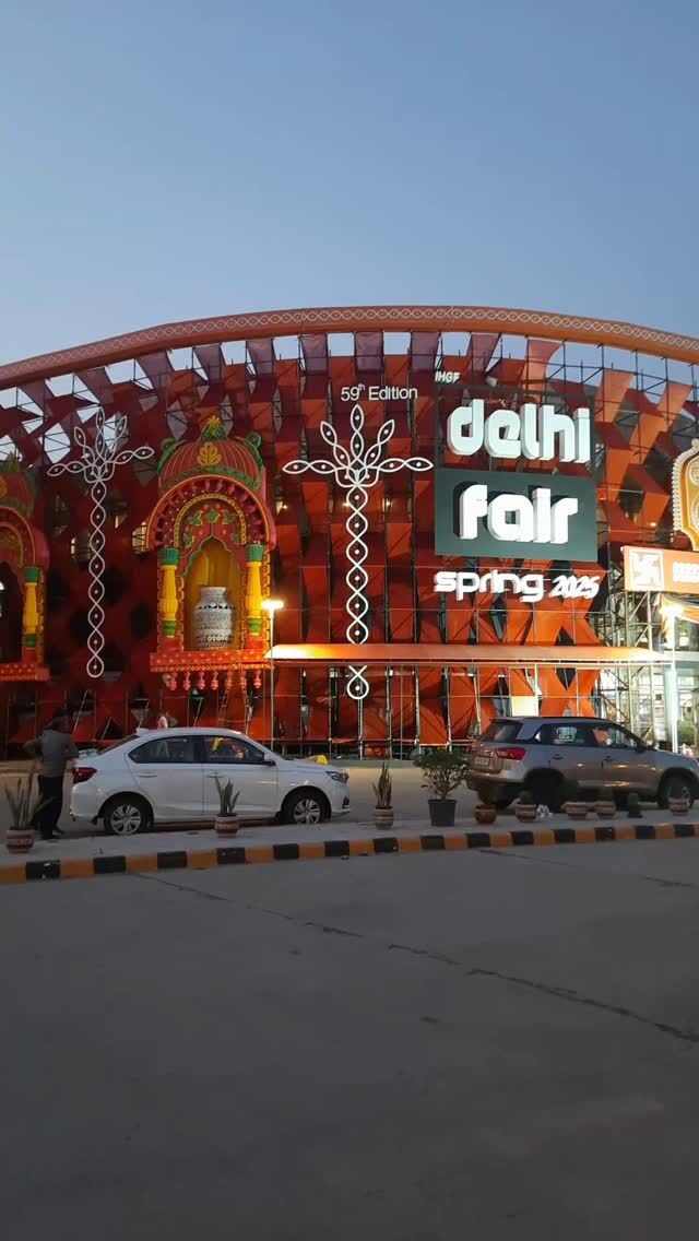Showcasing our simple yet powerful.display at the #EPCH #IHGF fair in the Expo Mart in Greater Noida. April 2025 #exhibition #design